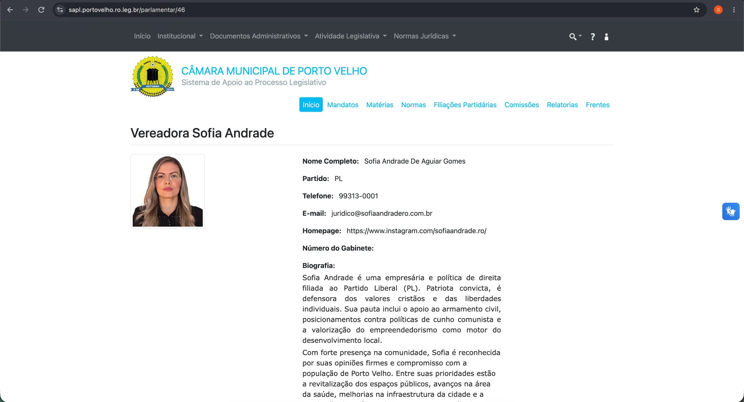 Print do registro público